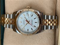 Orologio Rolex Datejust Turn-O-Graph  in Acciaio placcato oro giallo 116261-FXXXX34